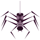download Spider Vecto clipart image with 315 hue color