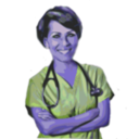 download Nurse Triage clipart image with 225 hue color