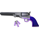 download Colt Peacemaker clipart image with 225 hue color