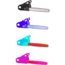 download Chainsaws clipart image with 315 hue color
