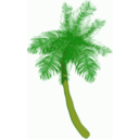 download Coconut Tree clipart image with 45 hue color