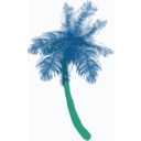 download Coconut Tree clipart image with 135 hue color