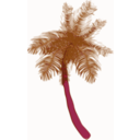 download Coconut Tree clipart image with 315 hue color
