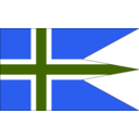 download Norwegian State And War Flag clipart image with 225 hue color