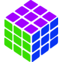 download Rubik S Cube Simple Petr 01 clipart image with 225 hue color