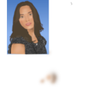 download Image Of Actress Kristin Kreuk clipart image with 0 hue color