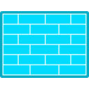 download Firewall clipart image with 180 hue color