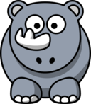 Cartoon Rhino