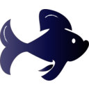 download Fish Icon clipart image with 45 hue color