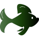 download Fish Icon clipart image with 270 hue color