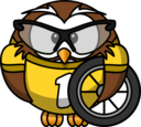 Owl Cyclist