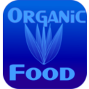 download Organic Food Label clipart image with 135 hue color