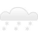 download Snowfall clipart image with 90 hue color