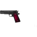 download Pistolet clipart image with 315 hue color