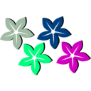 download Flower Flor clipart image with 90 hue color