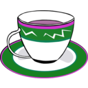 download Fast Food Drinks Tea Cup clipart image with 270 hue color
