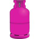 download Gas Bottle 12 Kg clipart image with 315 hue color