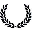 download Laurel Wreath clipart image with 90 hue color
