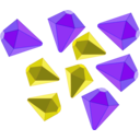 download Gemstones clipart image with 45 hue color
