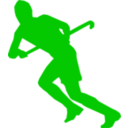 download Grass Hockey clipart image with 270 hue color
