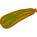 download Zucchini clipart image with 315 hue color