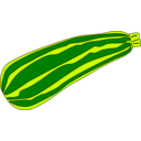 download Zucchini clipart image with 0 hue color