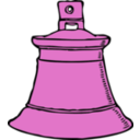 download Gold Bell clipart image with 270 hue color