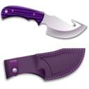 download Hunter Knife clipart image with 270 hue color