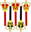 Stylized Sceptre For Card Faces
