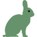 download Rabbit By Rones clipart image with 90 hue color