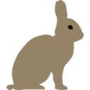 download Rabbit By Rones clipart image with 0 hue color