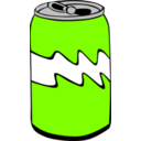 download Fast Food Drinks Soda Can clipart image with 90 hue color
