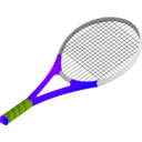 download Tennis Racket clipart image with 45 hue color