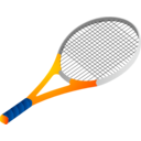 download Tennis Racket clipart image with 180 hue color