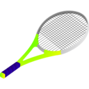 download Tennis Racket clipart image with 225 hue color