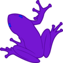 download Frog 01 clipart image with 180 hue color