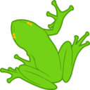 download Frog 01 clipart image with 0 hue color