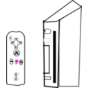 download Nintendo Wii clipart image with 135 hue color