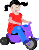 Toddler On Trike