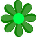 download Brown Flower clipart image with 90 hue color