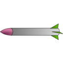 download Missile clipart image with 90 hue color