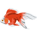 download Goldfish clipart image with 0 hue color