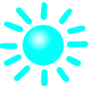 download Weather Symbols Sun clipart image with 135 hue color