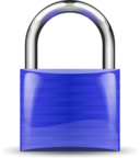 Padlock Blue