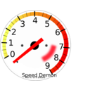 download Tachometer clipart image with 0 hue color