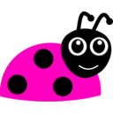 download Cartoon Ladybug clipart image with 315 hue color
