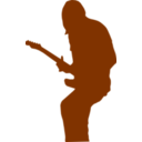 download Guitarist clipart image with 0 hue color