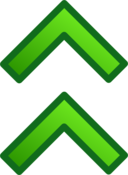 Green Double Arrows Set