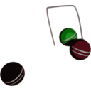 download Croquet Action clipart image with 225 hue color