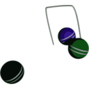 download Croquet Action clipart image with 0 hue color
